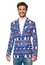 Suitmeister Christmas Blue Nordic Blazer Alt 2